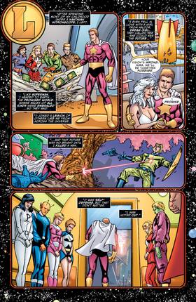 Read Justice Society of America (2007-)  4 Page 4 in English