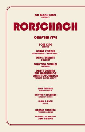 Read Rorschach (2020-)  6 Page 2 in English