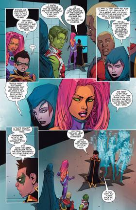 Read Teen Titans (2016-)  3 Page 9 in English
