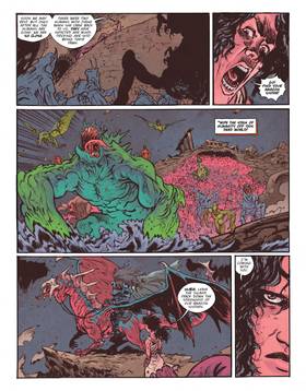 Read Wonder Woman: Dead Earth  4 Page 9 in English