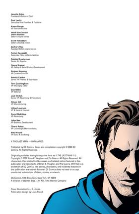 Read Y: The Last Man  1 Page 3 in English