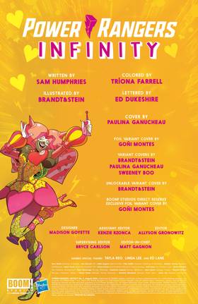 Read Power Rangers Infinity  1 Page 2 in English