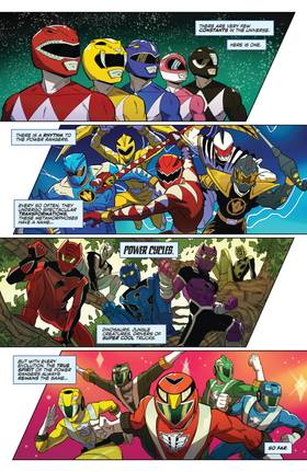 Read Power Rangers Infinity  1 Page 3 in English