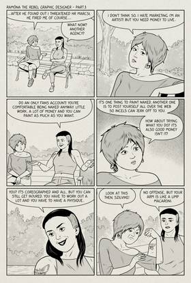 Read Ramóna the Rebel Graphic Designer  1 Page 3 in English