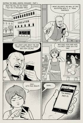 Read Ramóna the Rebel Graphic Designer  1 Page 4 in English