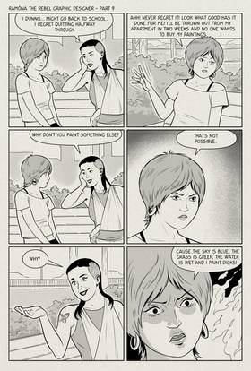Read Ramóna the Rebel Graphic Designer  3 Page 3 in English