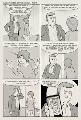 Read Ramóna the Rebel Graphic Designer  3 Page 8 in English
