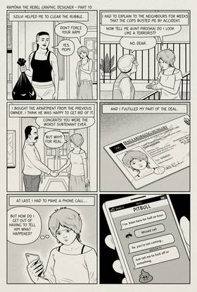 Read Ramóna the Rebel Graphic Designer  4 Page 6 in English