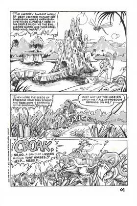 Read Zog The Frog 1: The Saga Begins  1 Page 3 in English