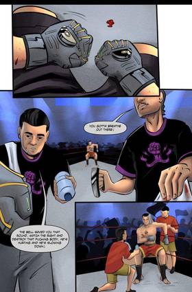 Read Mettalo-Box: A Fighter's Story Issue #1  1 Page 4 in English