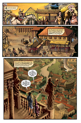 Read Wrath of the Titans  1 Page 3 in English