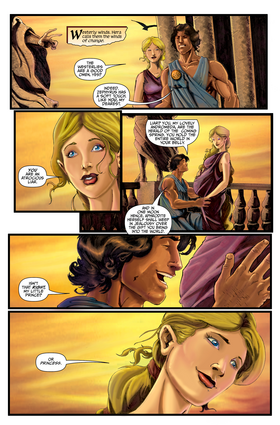 Read Wrath of the Titans  1 Page 4 in English