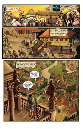 Read Wrath of the Titans  1 Page 3 in Spanish