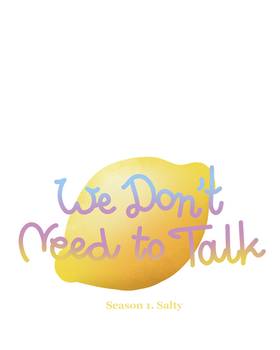 Read We Don't Need to Talk  4 Page 3 in English