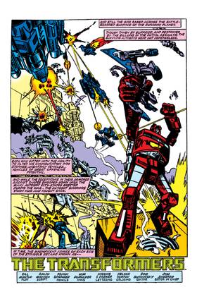 Read Transformers 40th Anniversary Edition  1 Page 5 in English