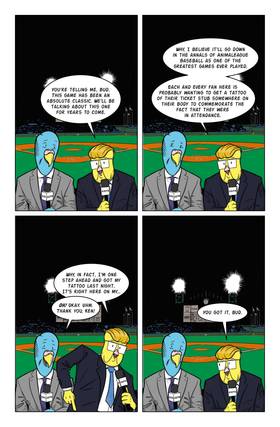 Read Animaleague Baseball Diamond Cuts  1 Page 4 in English