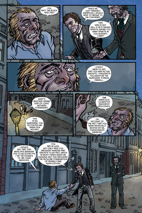 Read Sherlock Holmes: Victorian Knights  1 Page 8 in English