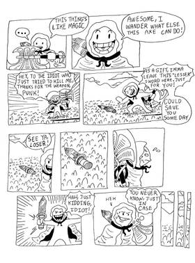 Read DRAGONS AXE  1 Page 8 in English