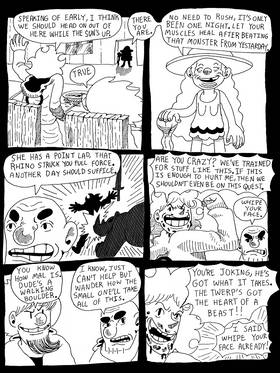 Read DRAGONS AXE  3 Page 4 in English