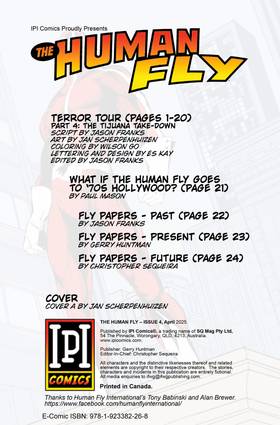 Read The Human Fly  6 Page 2 in English