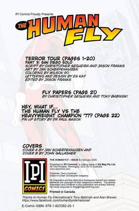 Read The Human Fly  5 Page 3 in English