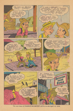 Read Charlie McCarthy's Comic Classics  1 Page 10 in English