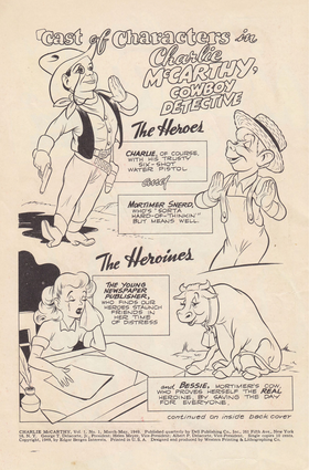 Read Charlie McCarthy's Comic Classics  1 Page 2 in English