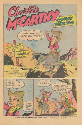 Read Charlie McCarthy's Comic Classics  1 Page 3 in English