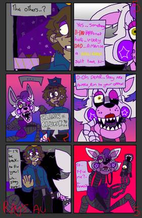Read The New Location || FNaF 2 AU comic  1 Page 6 in English
