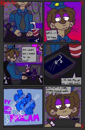 Read The New Location || FNaF 2 AU comic  1 Page 8 in English