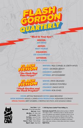 Read Flash Gordon Quarterly  8 Page 2 in English