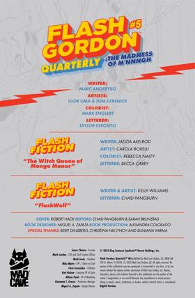 Read Flash Gordon Quarterly  6 Page 2 in English