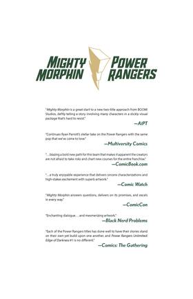 Read Mighty Morphin / Power Rangers - Deluxe Edition  1 Page 3 in English