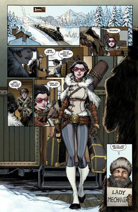 Read Lady Mechanika: The Devil In The Lake  1 Page 9 in English