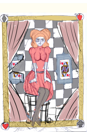 Read Alice In Wonderland's Queen of Hearts  1 Page 9 in English