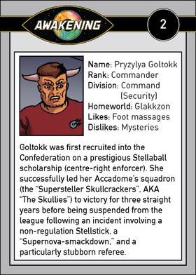 Read College St. Comics Trading Cards!  1 Page 4 in English