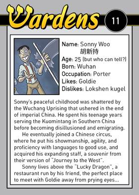 Read College St. Comics Trading Cards!  2 Page 6 in English