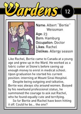 Read College St. Comics Trading Cards!  2 Page 8 in English
