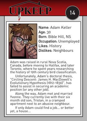 Read College St. Comics Trading Cards!  3 Page 2 in English