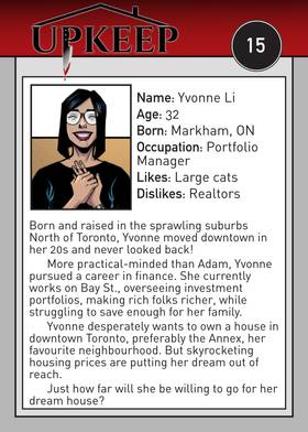 Read College St. Comics Trading Cards!  3 Page 4 in English