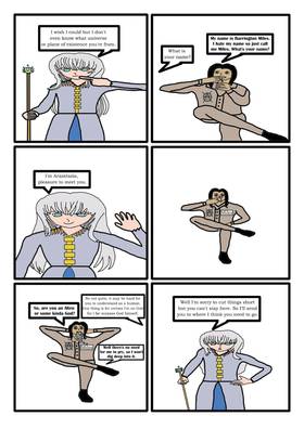 Read Invincible Man (Rough Draft)  1 Page 10 in English