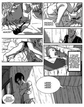 Read The Marked  1 Page 2 in Brazilian Portuguese