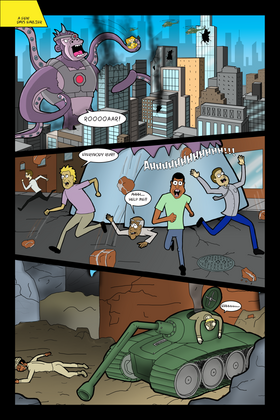 Read Adventures with Capt'n Heroic  1 Page 4 in English