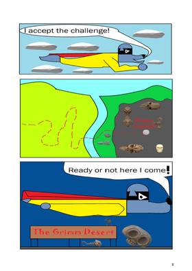 Read Captain Karl in Flying Fear  1 Page 8 in English