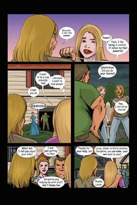 Read Worthy Chaos Origins with Letters  1 Page 4 in English