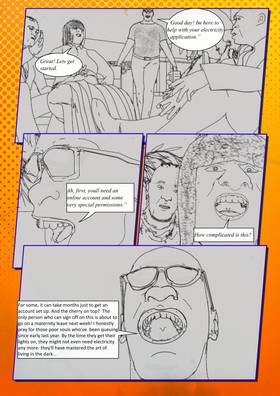 Read Silent Shocks: A Tale of Corruption and Resistance.  1 Page 6 in English