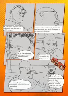Read Silent Shocks: A Tale of Corruption and Resistance.  1 Page 7 in English