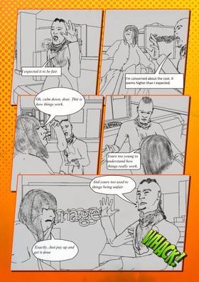 Read Silent Shocks: A Tale of Corruption and Resistance.  1 Page 8 in English