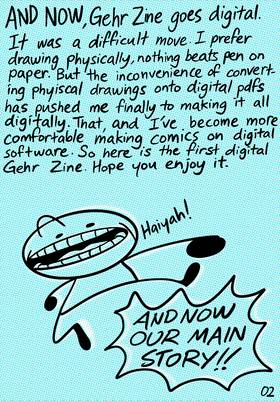Read Gehr.Zine 01: Have You Seen An Alien?  1 Page 2 in English