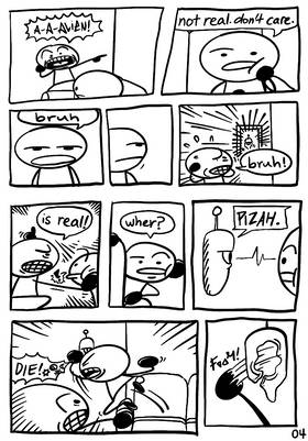 Read Gehr.Zine 01: Have You Seen An Alien?  1 Page 4 in English